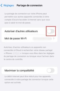 desactiver-partage-de-connexion